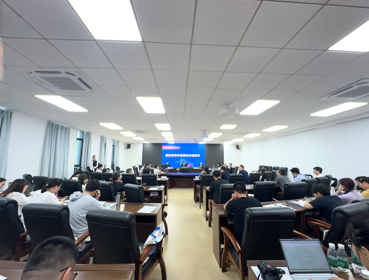 中国仲裁周四川大学专场(二)——国际商事仲裁模拟仲裁庭审活动成功举办-四川大学法学院